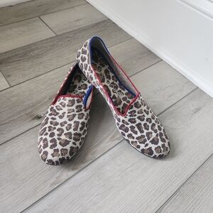 Rothy's Mocha Spotted Big Cat Loafers
